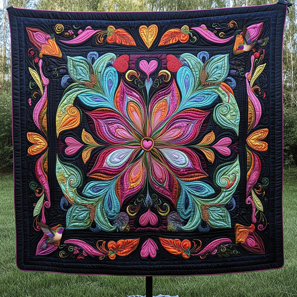 Flower Of Harmony WN0310078CL Quilt