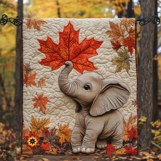 Elephant WU1210021CL Quilt