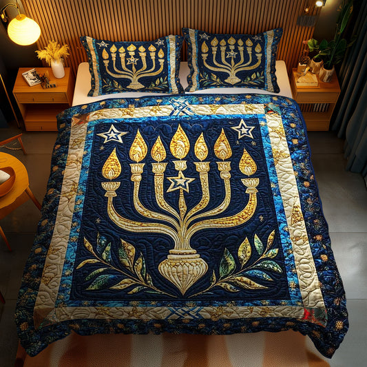 Hanukkah Candlelit Moments WN1010130CL Duvet Cover Set