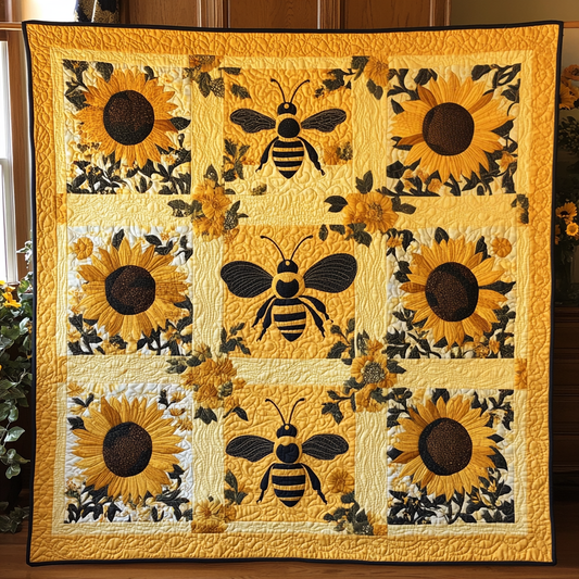 Be Sunflower XR0110001CL Quilt