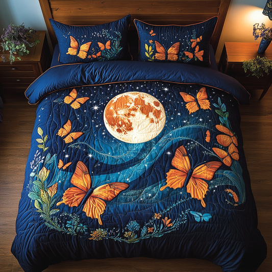 Butterfly Moonlit WG1601018CL Duvet Cover Set