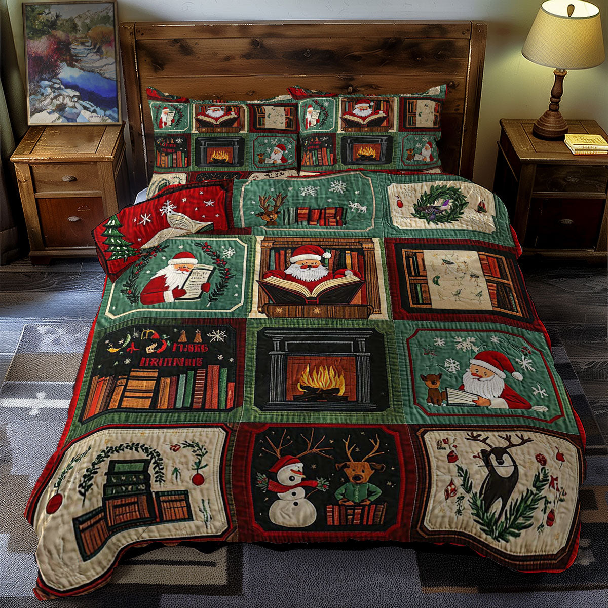 Christmas Memories WN0710075CL Duvet Cover Set