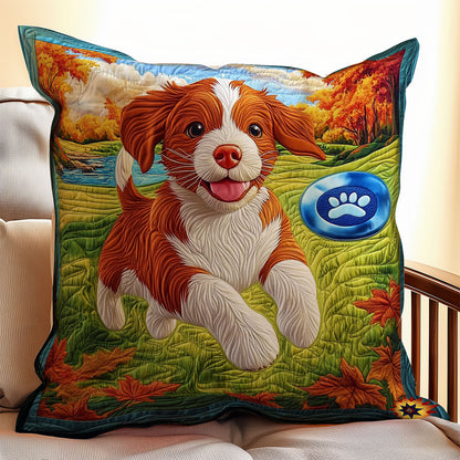 Playing Dog WY0412081CL Quilt Pillow Case
