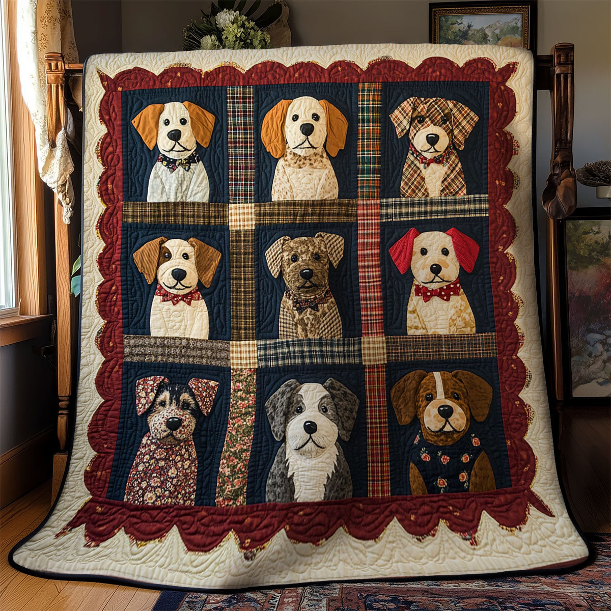 Cute Puppy WY1502041CL Quilt
