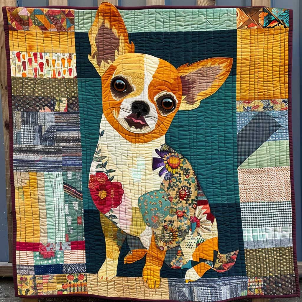 Vivid Chihuahua WN1510016CL Quilt