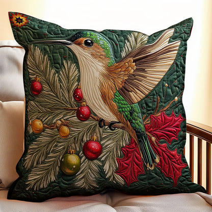 Christmas Hummingbird WY2911059CL Quilt Pillow Case