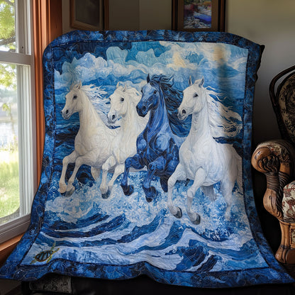 Sea Galloper WY1211021CL Quilt