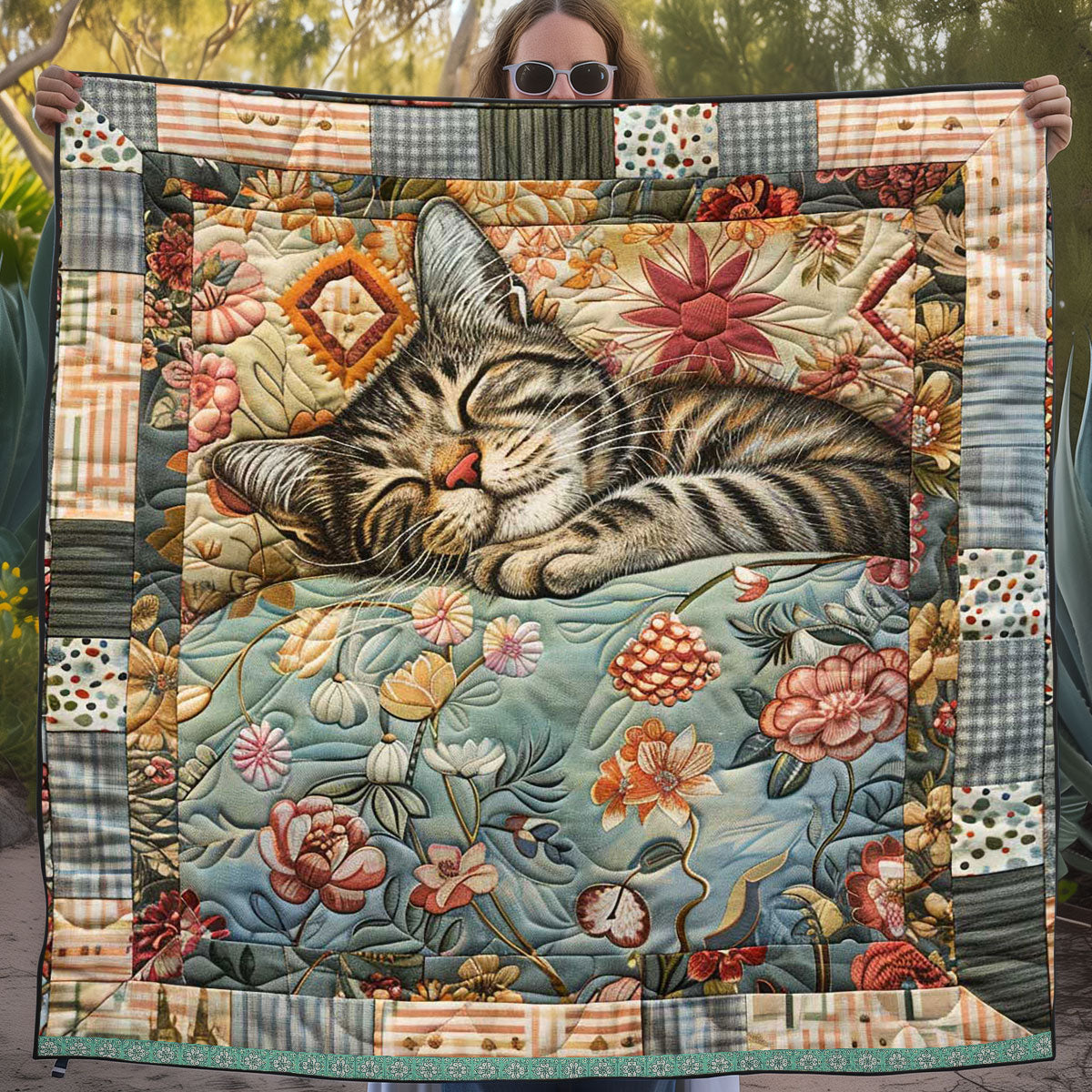 Sleeping Cat WJ2809020CL Quilt