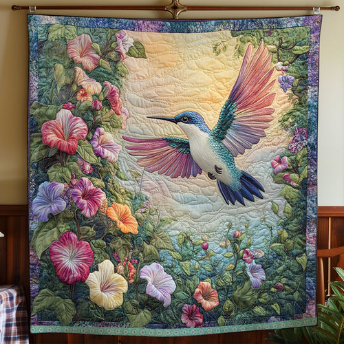 Hummingbird in Bloom WX1312033CL Quilt