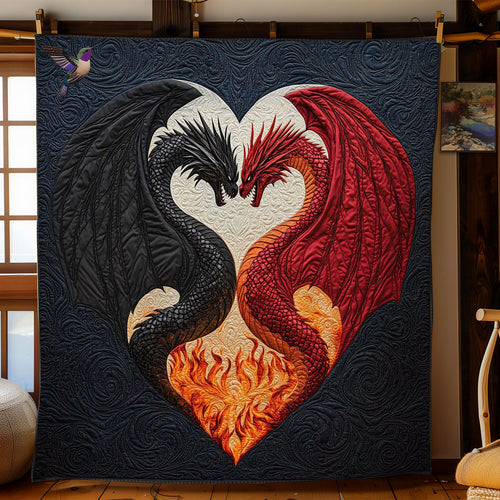 Mystic Dragons Heart WN1812049CL Quilt