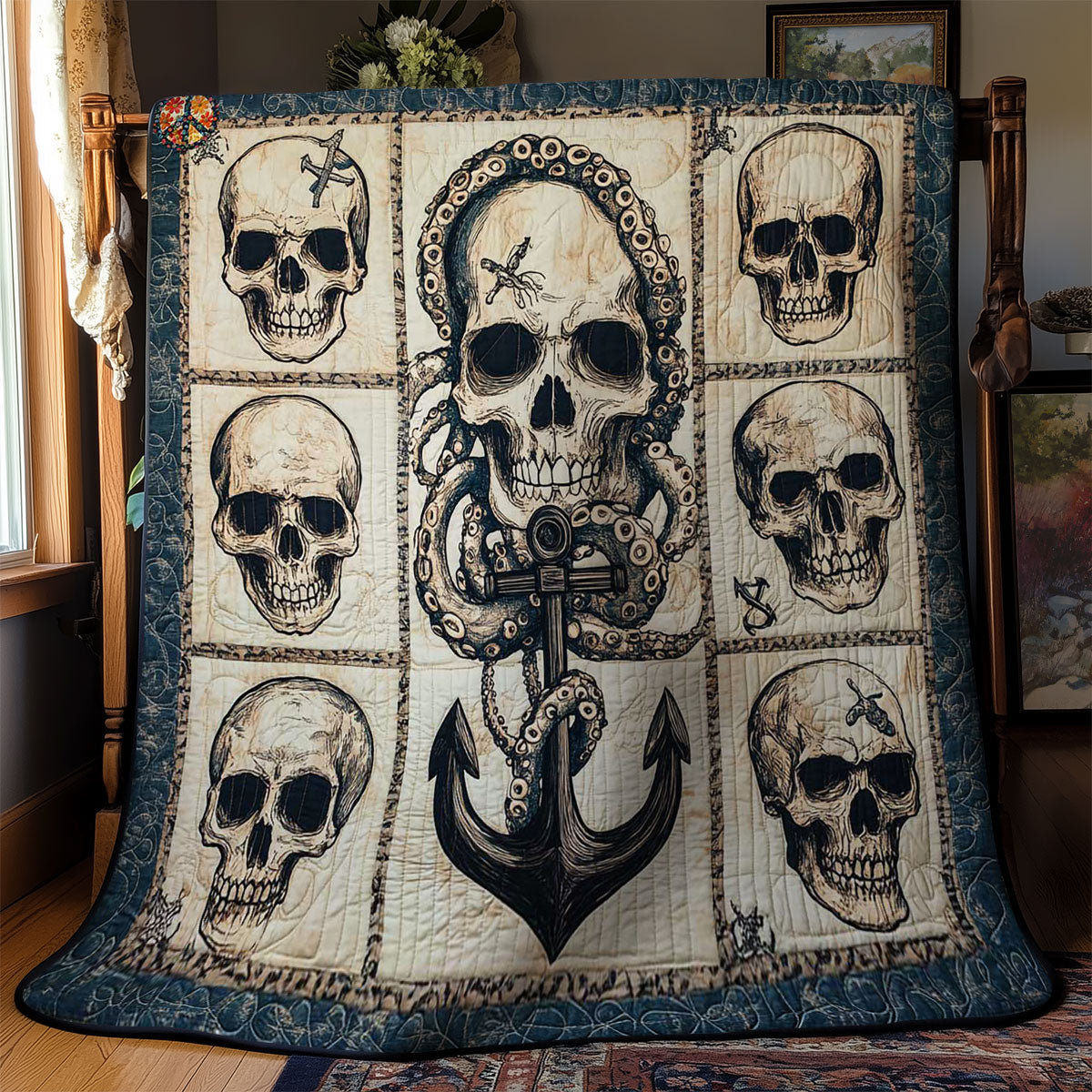 Deep Skull WN2311046CL Quilt