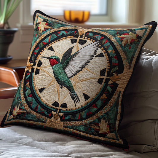 Trigger Pattern Hummingbird WY0101038CL Quilt Pillow Case