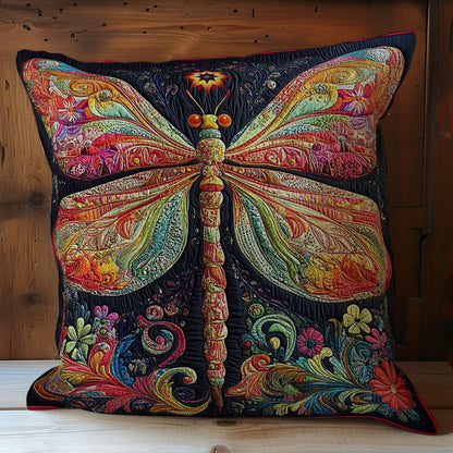 Colorful Dragonfly WY0912079CL Quilt Pillow Case