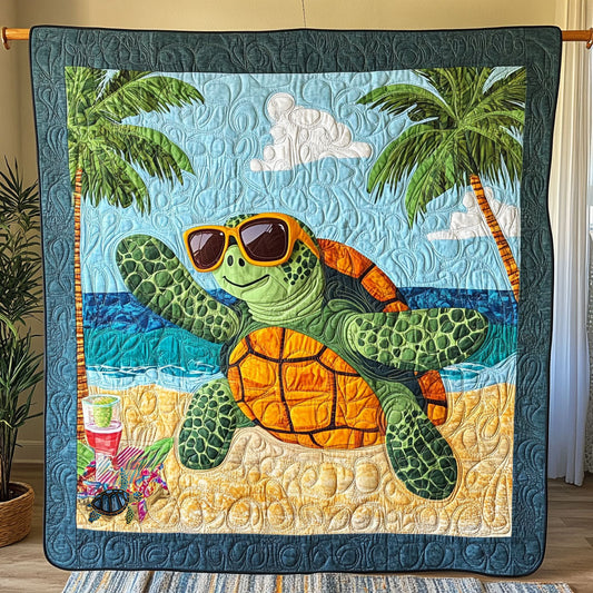 Holiday Of Turtle WY2110009CL Quilt