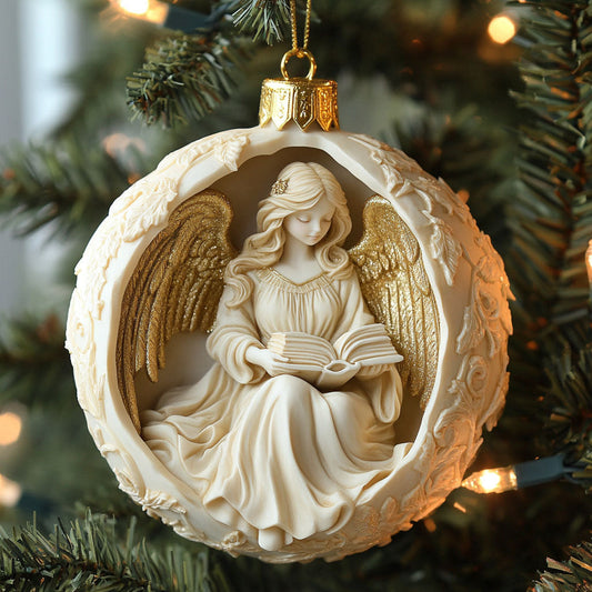 Silent Angel Night WN1610102CL Christmas Ornament