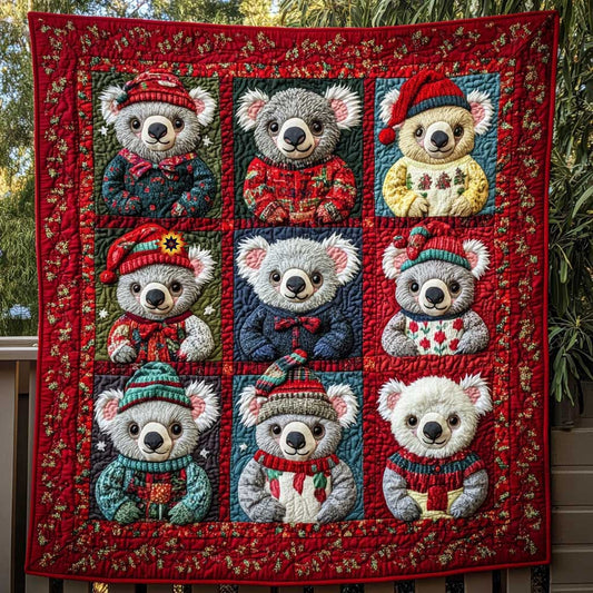 Christmas Koala WP1911007CL Quilt