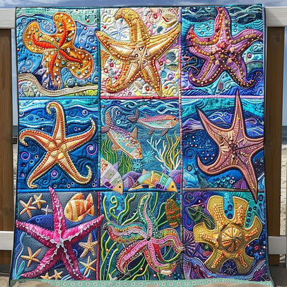 Rare Starfish WP0409039CL Quilt