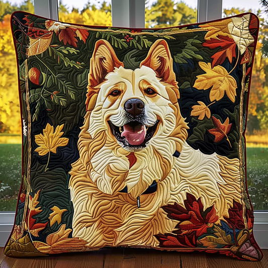 Autumn German Shepherd Portrait WP1110023CL Quilt Pillow Case