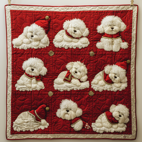 Bichon Frise Winter Sweater WN1110037CL Quilt