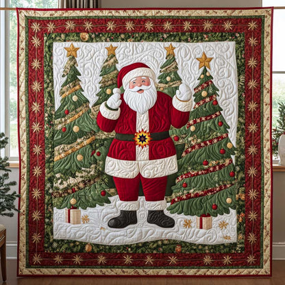 Christmas Tree Santa WP1312008CL Quilt