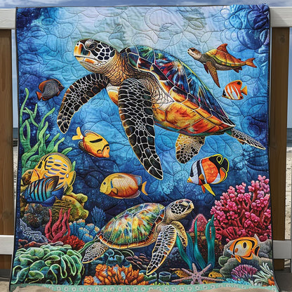 Sea Turtle WJ1109018CL Quilt