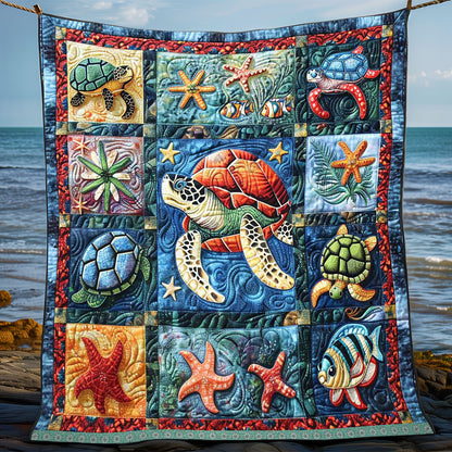 Aesthetic Turtle Sea WP0509002CL Quilt