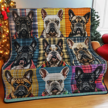 French Bulldog WU2809001CL Quilt