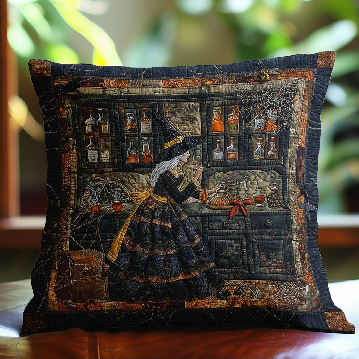 Witch’s Shadowy Spells WN0310120CL Quilt Pillow Case