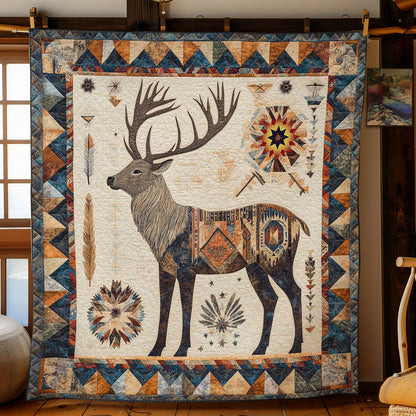 Deer Native American WN2311088CL Quilt