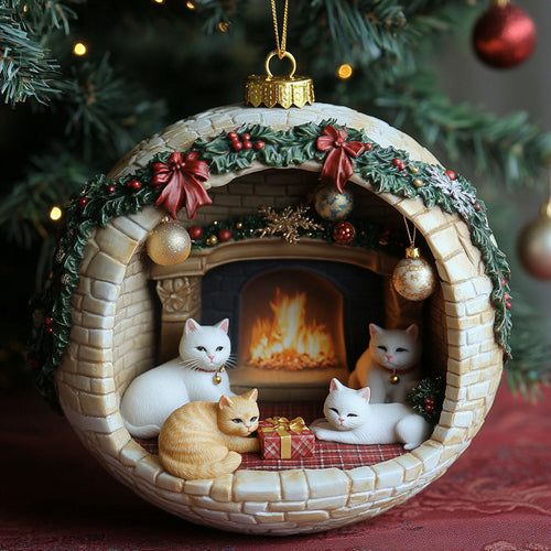 Winter Whiskers CP1610003CL  Christmas Ornament