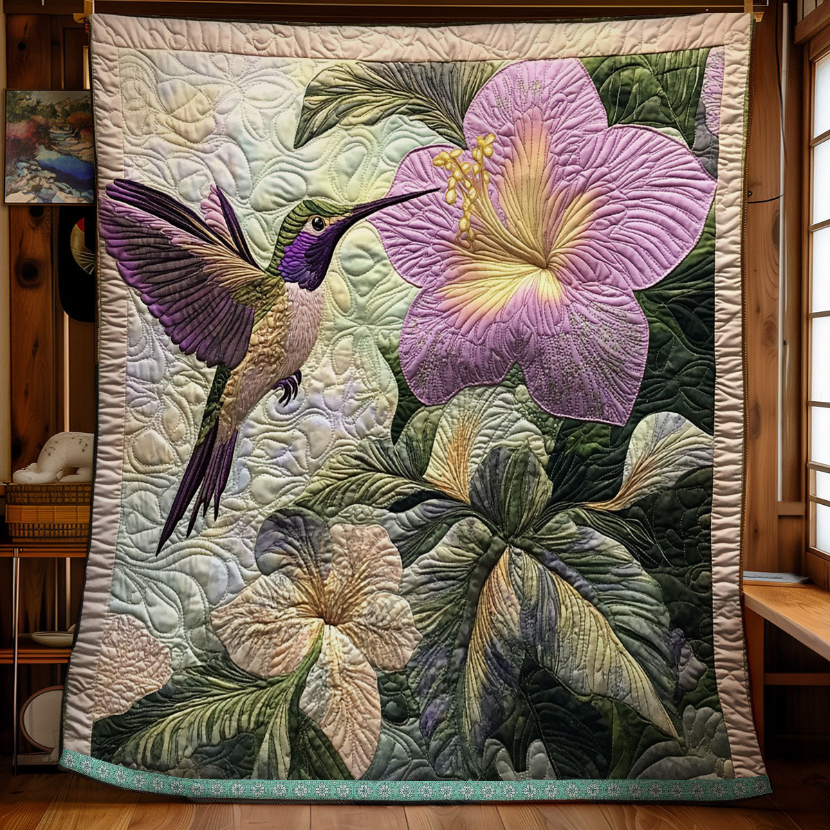 Hummingbird WX2211027CL Quilt