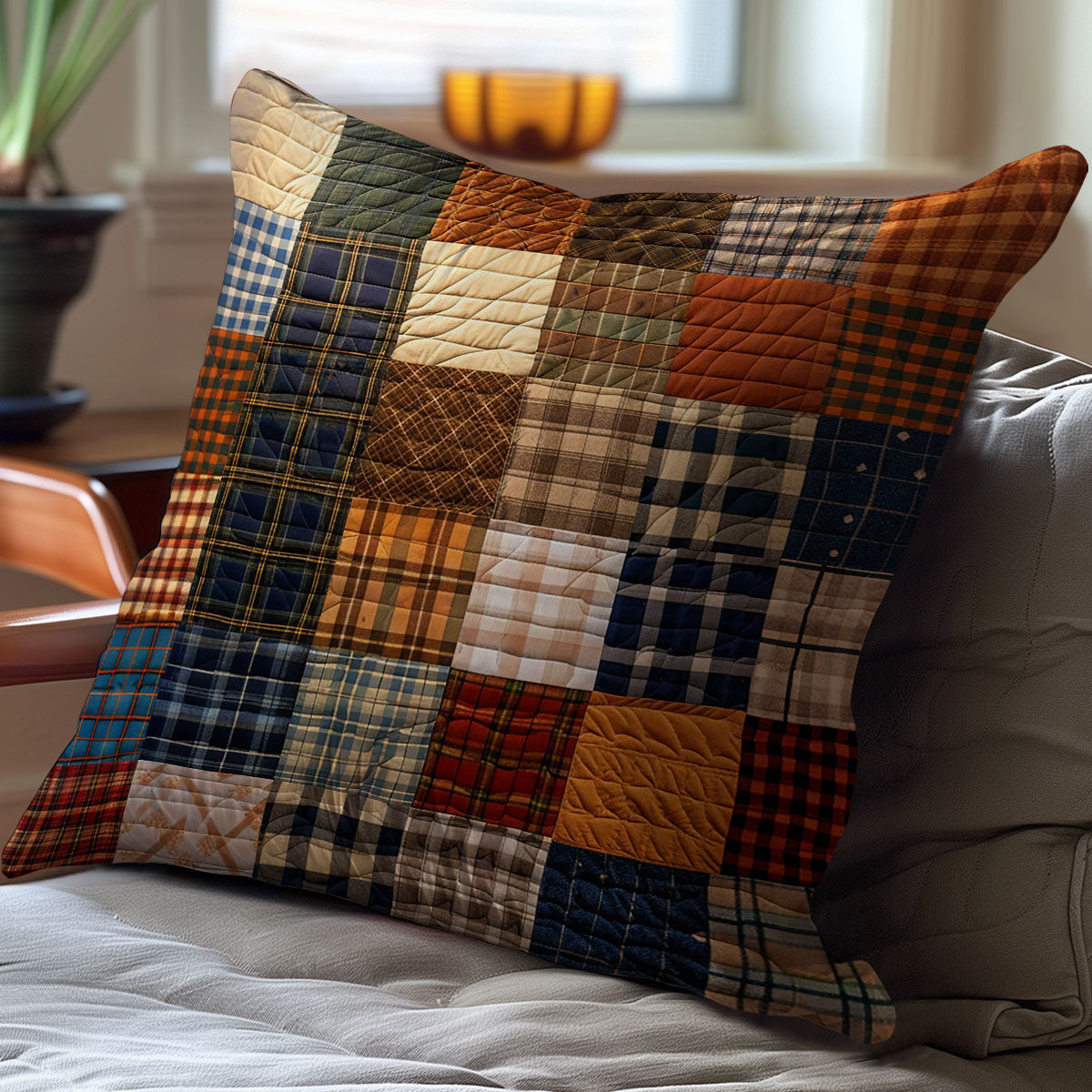 Patchwork WJ0611037CL Quilt Pillow Case