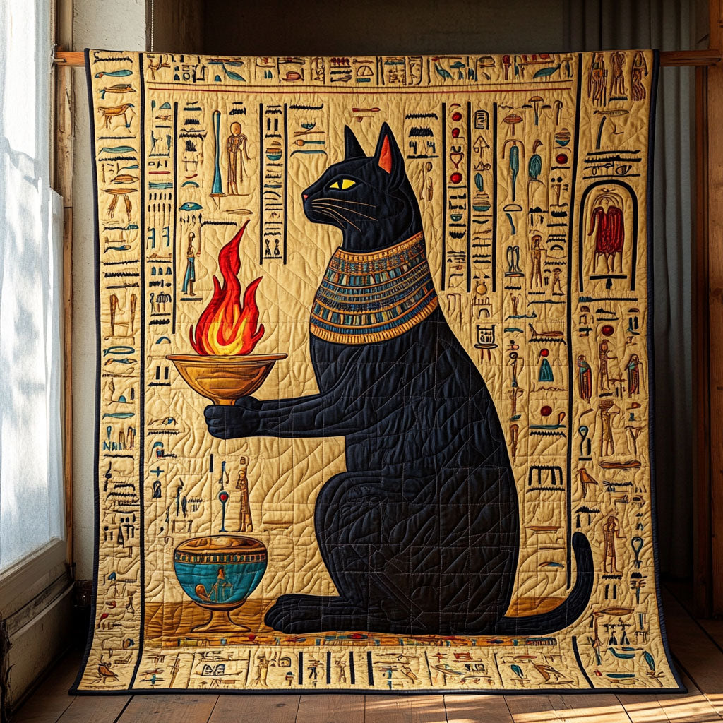 Cat And Flame CP2805054CL Quilt