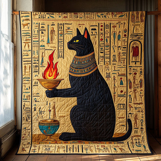 Cat And Flame CP2805054CL Quilt