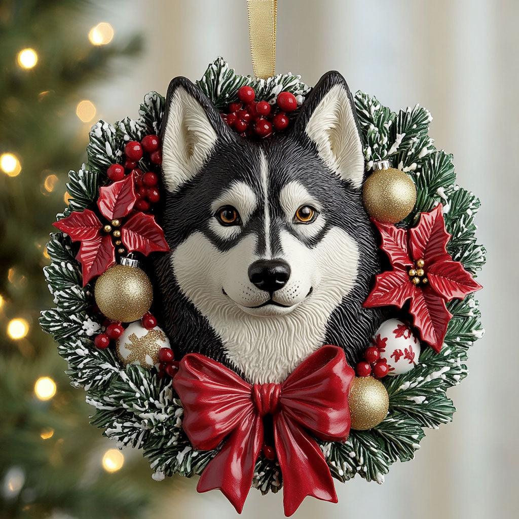 Husky Glow CP1510056CL Christmas Ornament