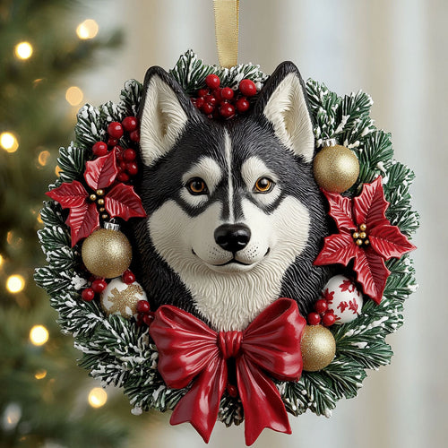Husky Glow CP1510056CL Christmas Ornament