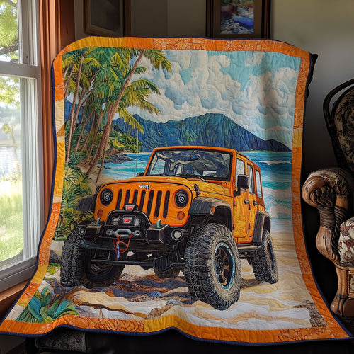 Camping Off Road Car WY2911014CL Quilt