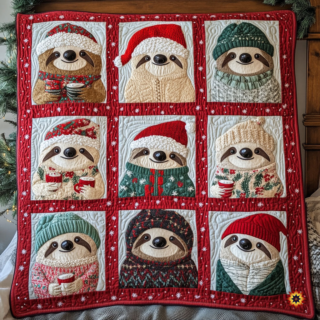 Winter Of Sloth WY3110034CL Quilt