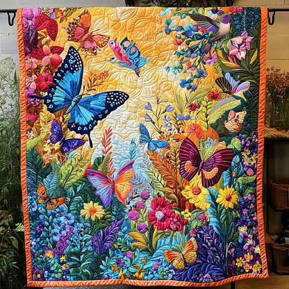 Colorful Butterfly XR0310004CL Quilt