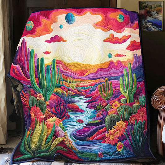 Miraculous Cactus Forest WY2712041CL Quilt