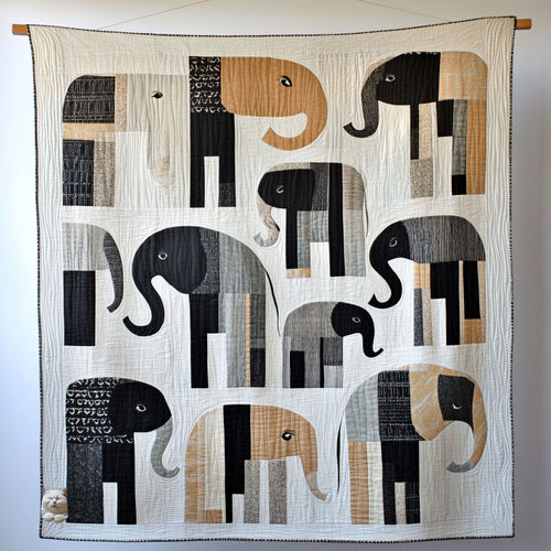 Elephant WU1010005CL Quilt