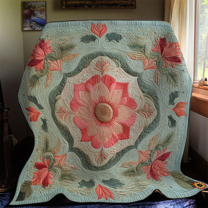 Lotus Bloom WY0811003CL Quilt