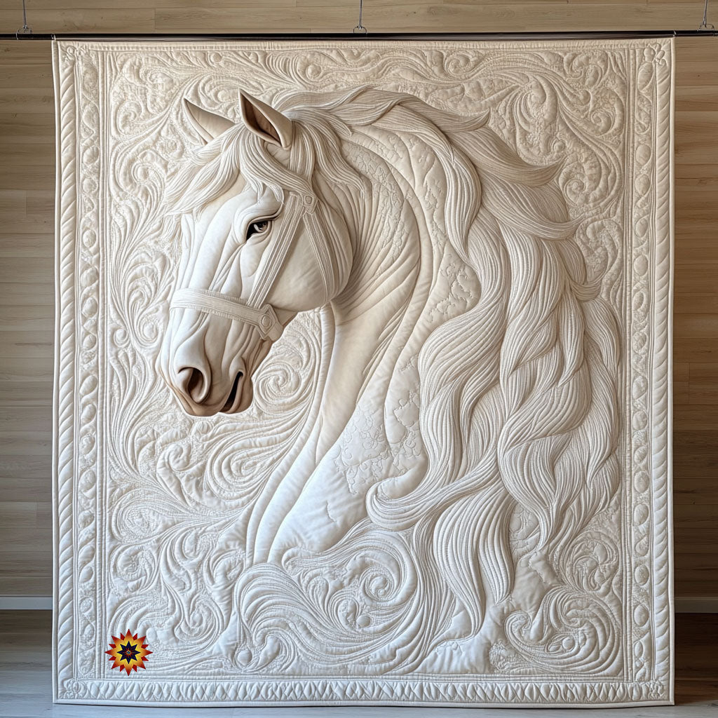 Elegant Horse WJ0212018CL Quilt