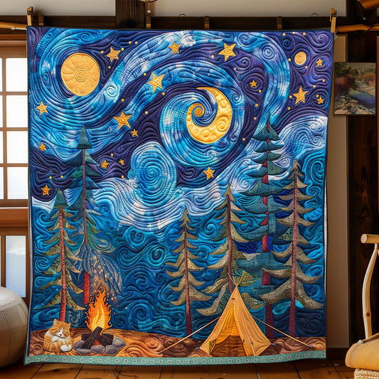 Starry Night Camping Moment WP2210029CL Quilt