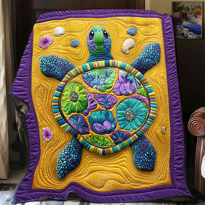 Turtle In The Sand WY0611026L Quilt