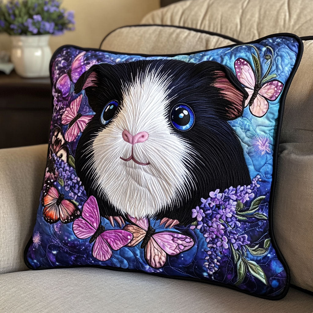 Guinea Pig Butterfly WT2803026CL Quilt Pillow Case