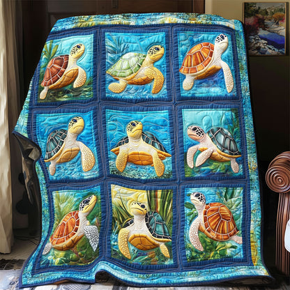 Marine Turtle WX0401030CL Quilt