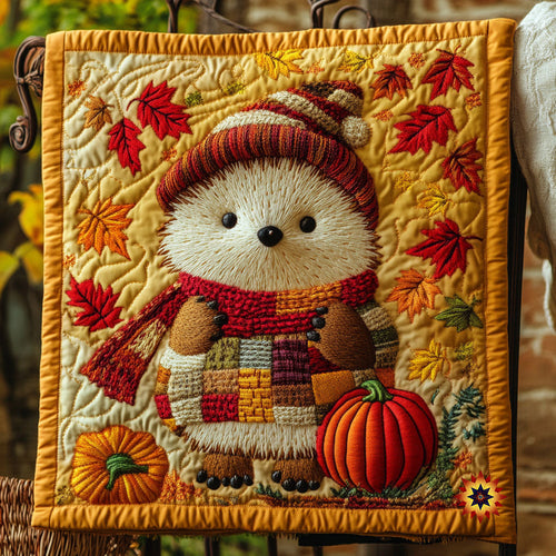 Autumn Of Hedgehog WY1311002CL Quilt