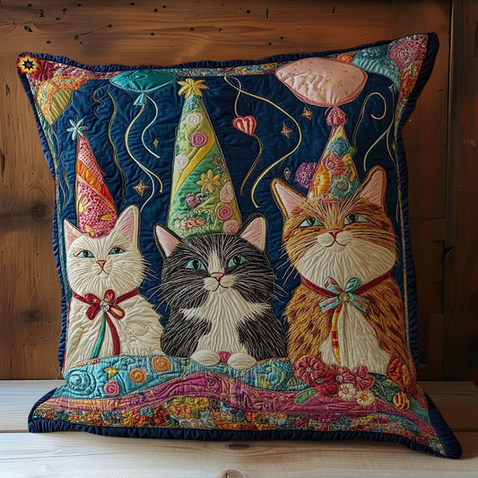 Birthday Of Cat WY2501007CL Quilt Pillow Case