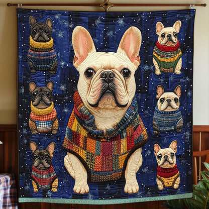 Winer Colorful French Bulldog WP1309021CL Quilt